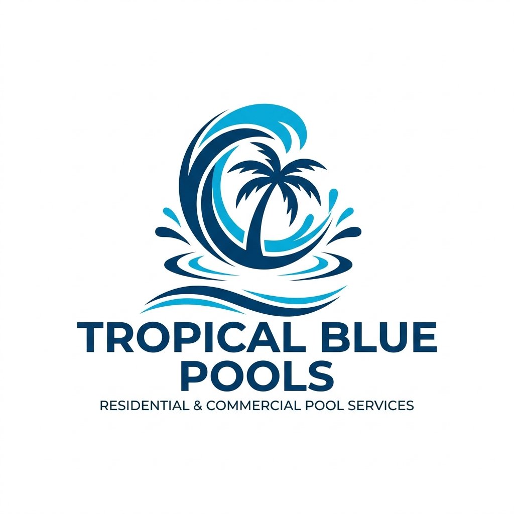 Tropical Blue Pools Logo